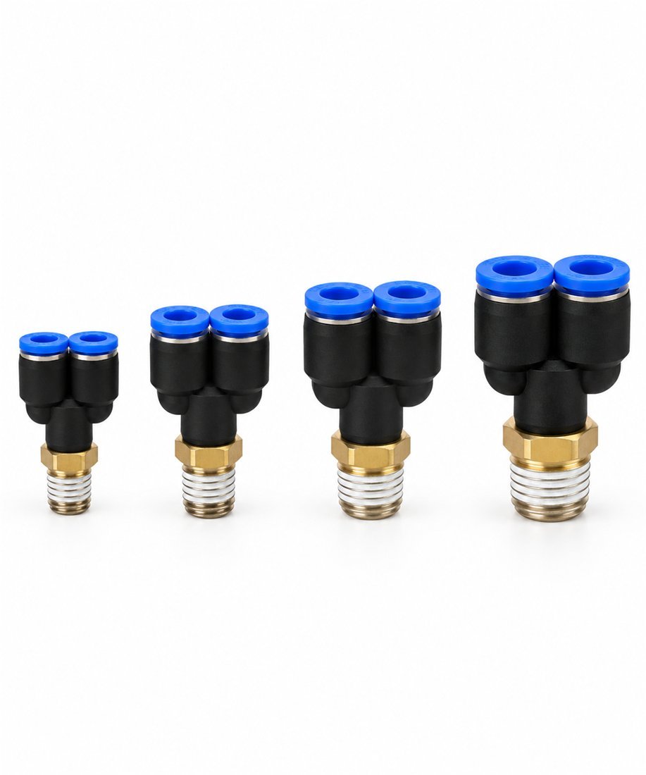 SPYX push-in Y connector